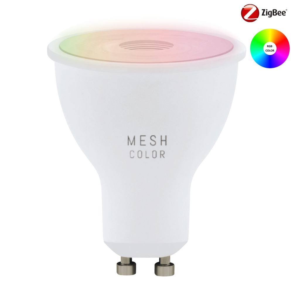 LED žárovka RGBW GU10 4,9W Zigbee, Eglo Connect Z EGLO