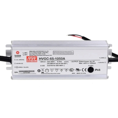 Proudový zdroj pro LED Mean Well HVGC-65-1050A