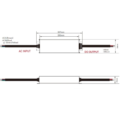 LED zdroj 12V 250W LONG-12-250