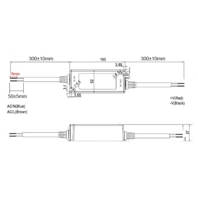 LED zdroj 12V 150W LPV5-12-150 Záruka 5 let
