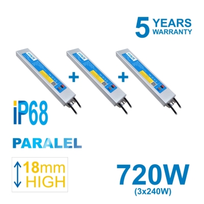 Napájecí zdroj Hyrite TLG-12E240C 240W 12V IP68