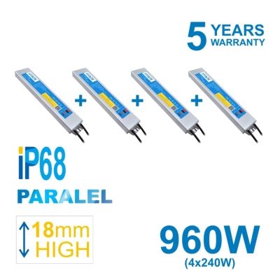 Napájecí zdroj Hyrite TLG-12E400C 400W 12V IP68