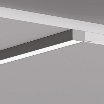 Vestavný ukončovací profil KLUS KOZUS-BOK, elox – boční profil pro sádrokarton