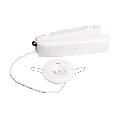 Nouzové svítidlo STARLET SPOT ROUND SO 250 M 3H AT 6W bílé