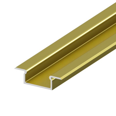 Hliníkový vestavný profil P6-2 zlatý