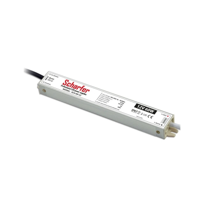 Profesionální LED zdroj Scharfer 12V 60W IP67