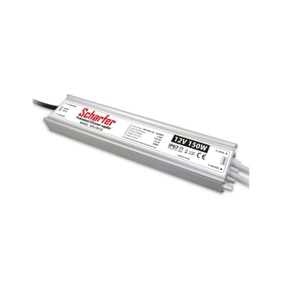 Profesionální LED zdroj Scharfer 12V 150W IP67