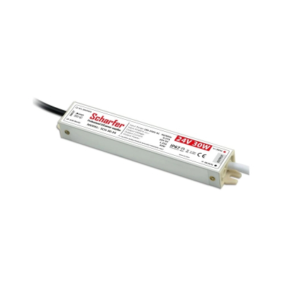 Profesionální LED zdroj Scharfer 24V 30W IP67