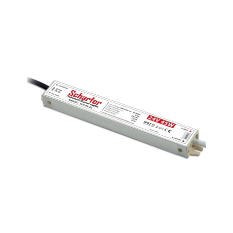 Profesionální LED zdroj Scharfer 24V 45W IP67