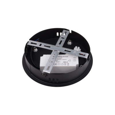 SMART Tuya závěsné LED svítidlo ZULU 48W CCT černý čtverec | LEDme.cz