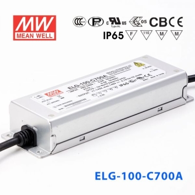 Zdroj konstantního proudu ELG-100-C700 Mean Well