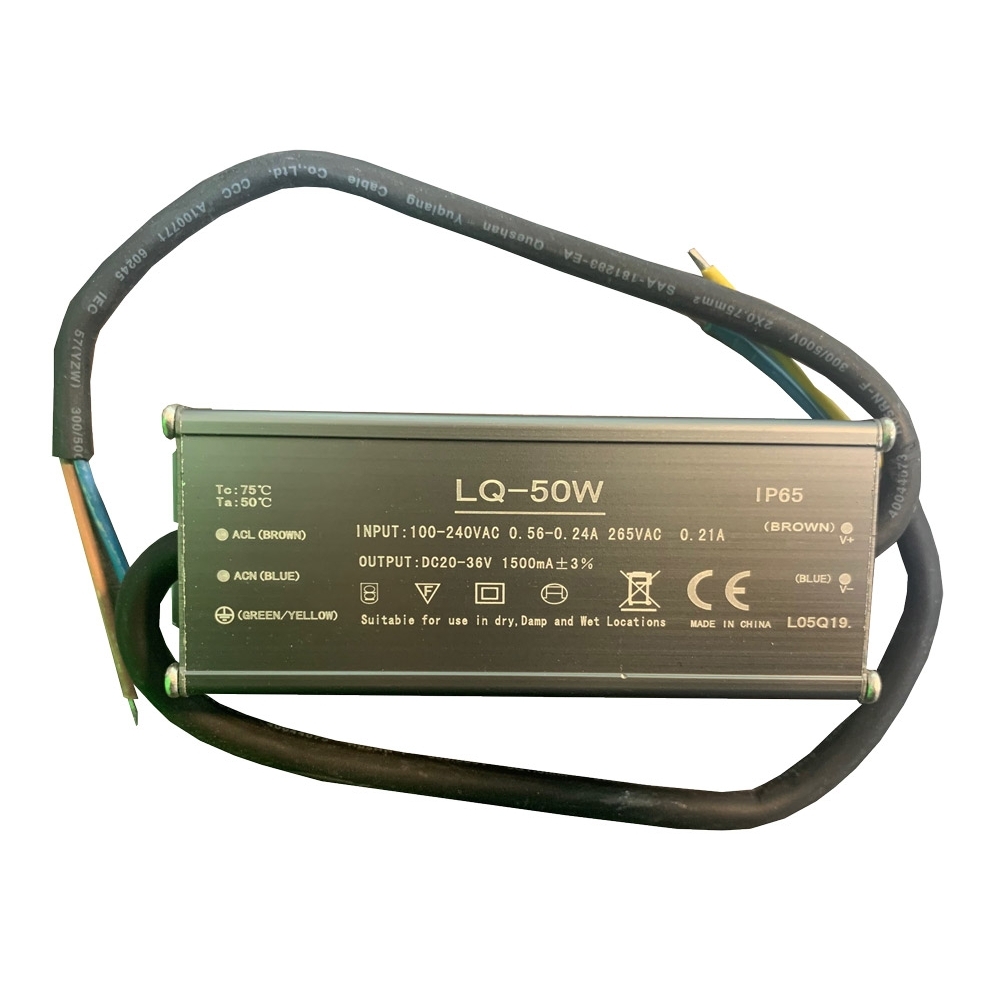 LED driver 50W, 20-36V 1280mA pro LED 50W