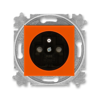 LEVIT oranžová/kouřová černá 5519H-A02357 66